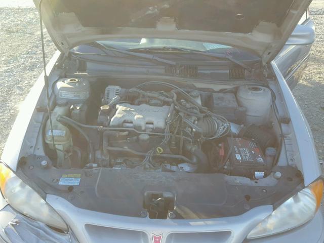 1G2NW52E4YM744168 - 2000 PONTIAC GRAND AM G GRAY photo 7