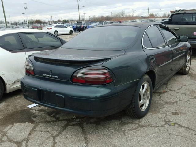 1G2WJ52K9WF208875 - 1998 PONTIAC GRAND PRIX GREEN photo 4