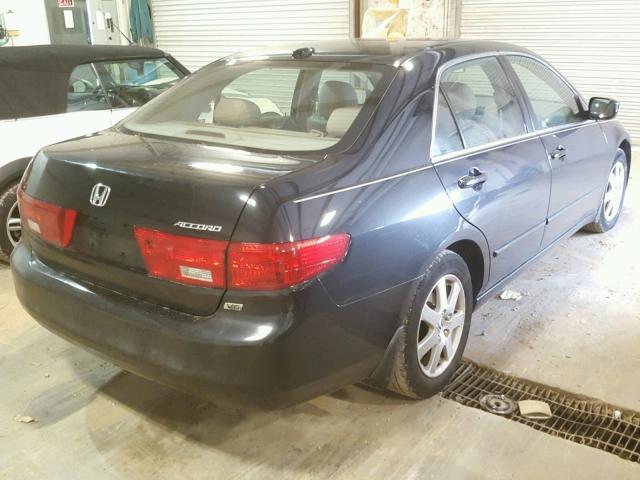 1HGCM66525A004562 - 2005 HONDA ACCORD EX BLACK photo 4