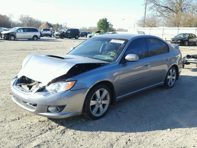 4S3BL676384206530 - 2008 SUBARU LEGACY GT SILVER photo 2