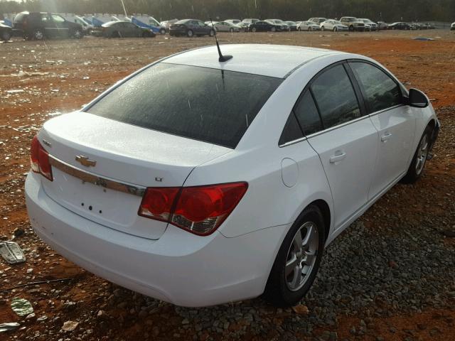 1G1PC5SBXD7187237 - 2013 CHEVROLET CRUZE LT WHITE photo 4