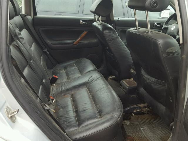 WVWWH23B8YE323772 - 2000 VOLKSWAGEN PASSAT GLX 银色 照片 6