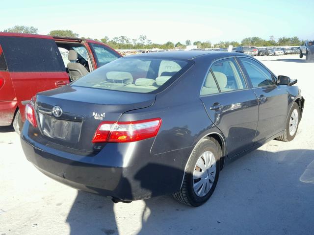 4T1BE46K17U094740 - 2007 TOYOTA CAMRY NEW GRAY photo 4