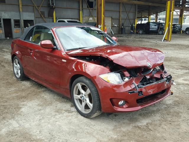 WBAUL7C59CVE87571 - 2012 BMW 128 I RED photo 1