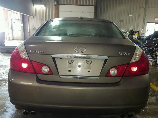 JNKAY01F27M457734 - 2007 INFINITI M35 BASE BROWN photo 9