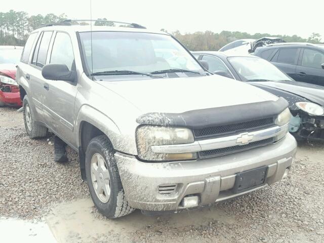 1GNDS13S722472807 - 2002 CHEVROLET TRAILBLAZE SILVER photo 1