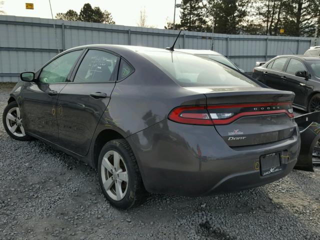 1C3CDFBB0FD193467 - 2015 DODGE DART SXT GRAY photo 3