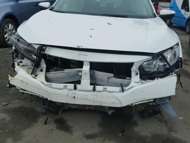 19XFC2F50GE043626 - 2016 HONDA CIVIC LX WHITE photo 9