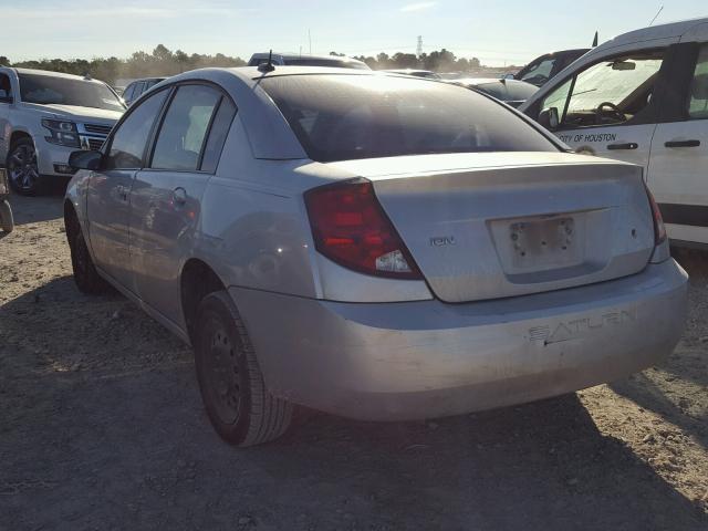 1G8AL55F57Z106966 - 2007 SATURN ION LEVEL SILVER photo 3