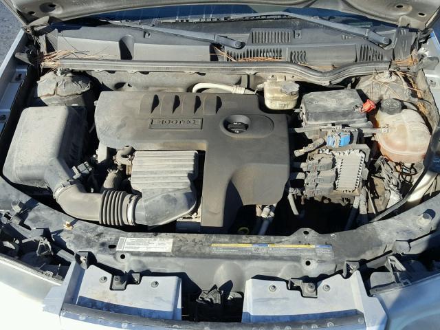 1G8AL55F57Z106966 - 2007 SATURN ION LEVEL SILVER photo 7