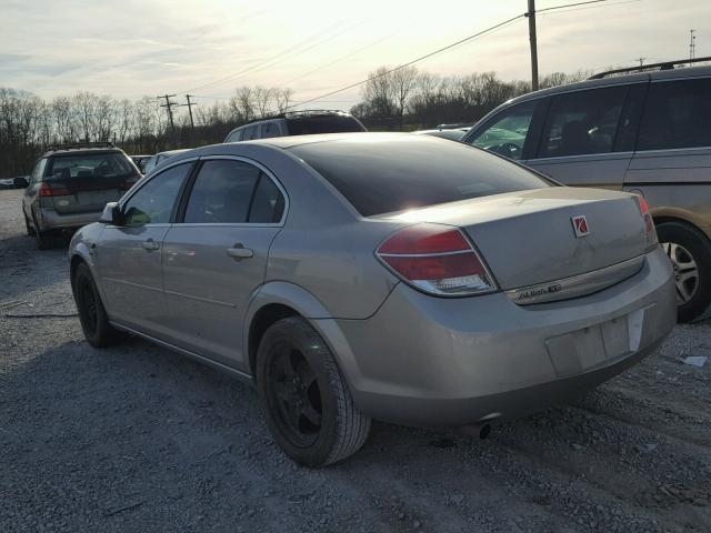 1G8ZS57N57F208439 - 2007 SATURN AURA XE GRAY photo 3