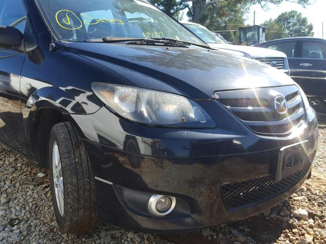 JM3LW28A050537454 - 2005 MAZDA MPV WAGON BLACK photo 9