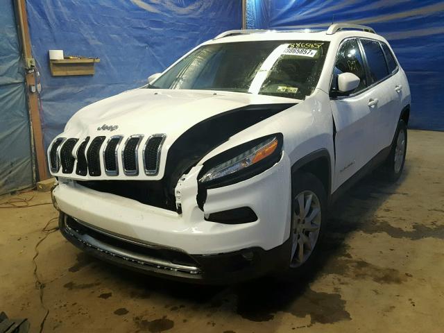 1C4PJMDS8HW525721 - 2017 JEEP CHEROKEE L WHITE photo 2