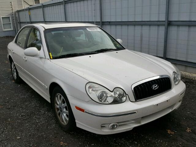 KMHWF35H34A946324 - 2004 HYUNDAI SONATA GLS WHITE photo 1