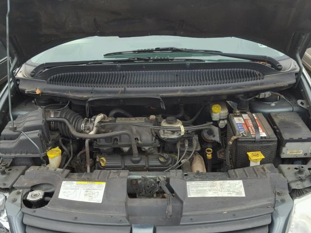 2D4GP44L77R149966 - 2007 DODGE GRAND CARA BLUE photo 7