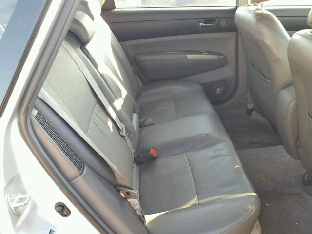 JTDKB20U987716092 - 2008 TOYOTA PRIUS SILVER photo 6