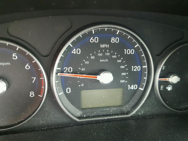 5XYZHDAG4BG028853 - 2011 HYUNDAI SANTA FE S 黑色 照片 8