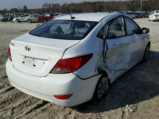 KMHCT4AE2FU802438 - 2015 HYUNDAI ACCENT GLS WHITE photo 9