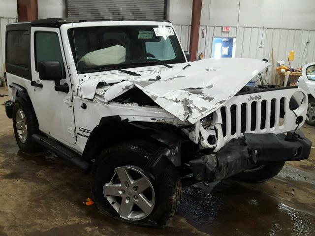 1C4AJWAG6CL266447 - 2012 JEEP WRANGLER S WHITE photo 1