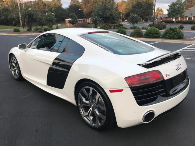 WUAGNAFG5EN001412 - 2014 AUDI R8 5.2 QUA WHITE photo 3