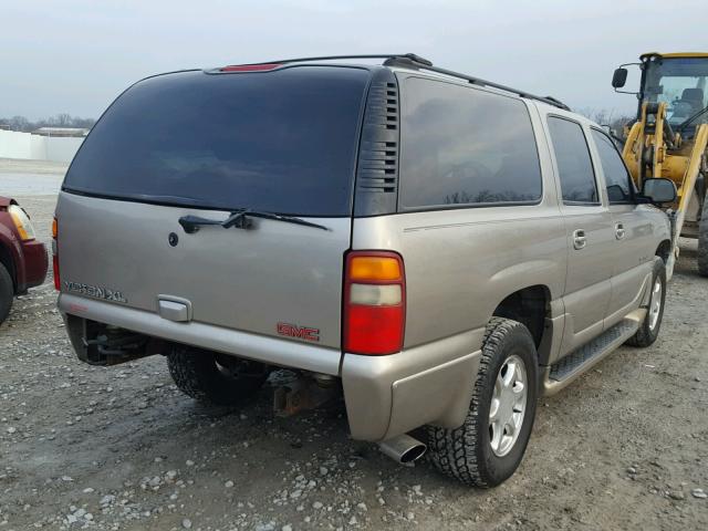 1GKFK66U22J323310 - 2002 GMC DENALI XL TAN photo 4