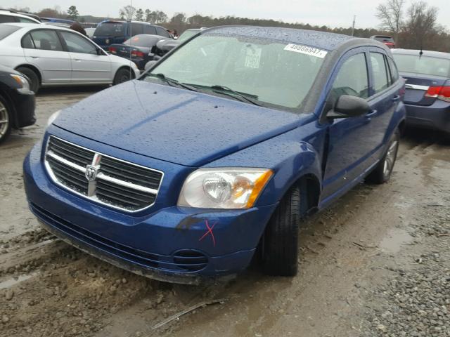 1B3CB4HA1AD584173 - 2010 DODGE CALIBER SX BLUE photo 2