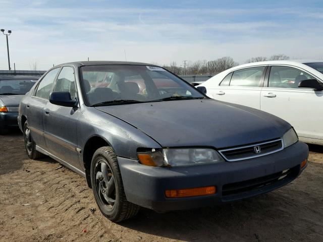 1HGCD5633VA225385 - 1997 HONDA ACCORD LX BLUE photo 1