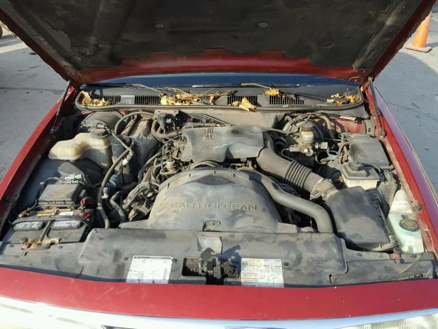 2FALP74W0TX207905 - 1996 FORD CROWN VICT RED photo 7