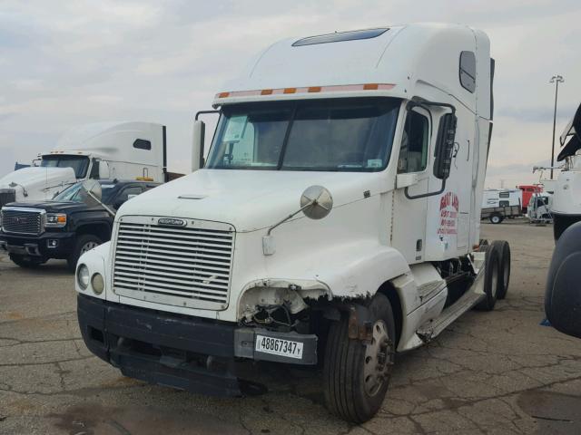 1FUJBBCG71LJ62669 - 2001 FREIGHTLINER CONVENTION WHITE photo 2