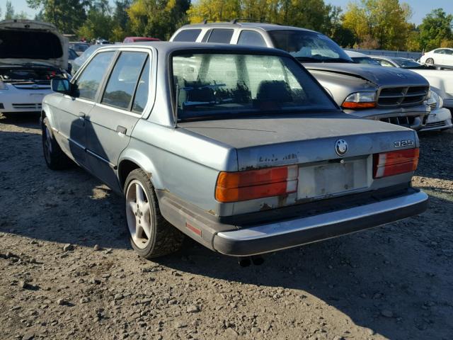 WBAAD2308H8840537 - 1987 BMW 325 I AUTO BLUE photo 3