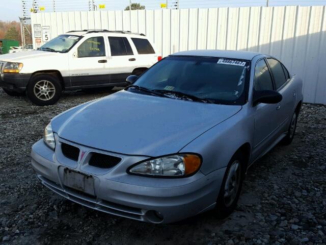 1G2NE52F73C103218 - 2003 PONTIAC GRAND AM S SILVER photo 2