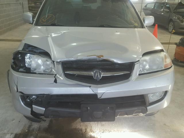 2HNYD18633H552026 - 2003 ACURA MDX TOURIN SILVER photo 9