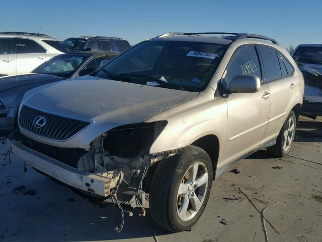 JTJGA31U540036204 - 2004 LEXUS RX 330 TAN photo 2