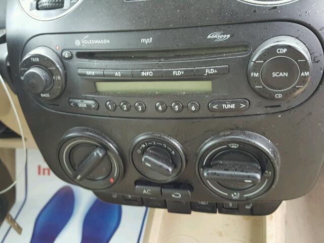 3VWPG31C09M510392 - 2009 VOLKSWAGEN NEW BEETLE 黑色 照片 9