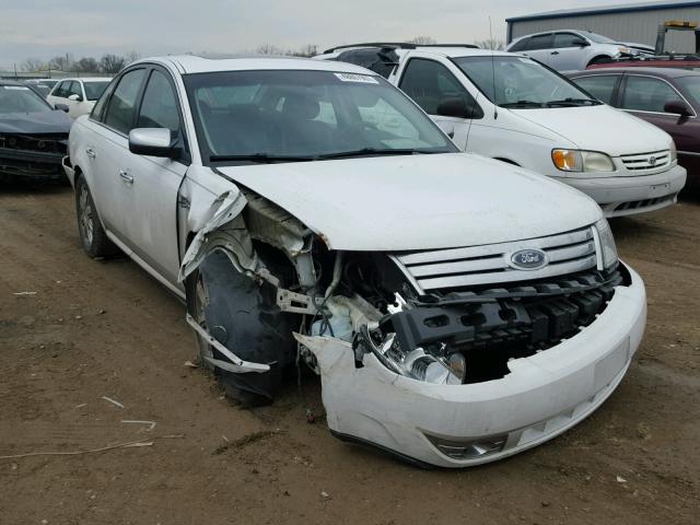 1FAHP25W28G127221 - 2008 FORD TAURUS LIM WHITE photo 1