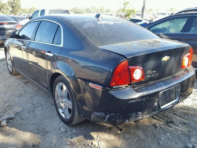 1G1ZC5E09CF181484 - 2012 CHEVROLET MALIBU 1LT შავი ფოტო 3