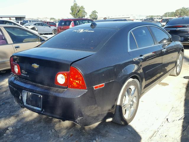 1G1ZC5E09CF181484 - 2012 CHEVROLET MALIBU 1LT BLACK photo 4