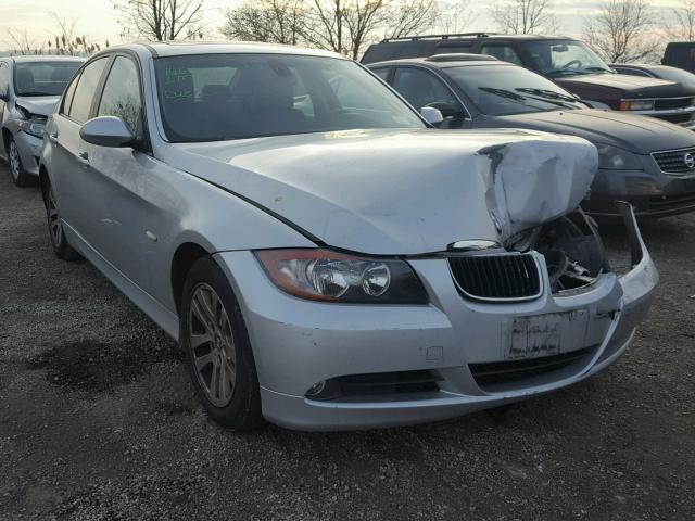 WBAVA33547FV66159 - 2007 BMW 328 I SILVER photo 1