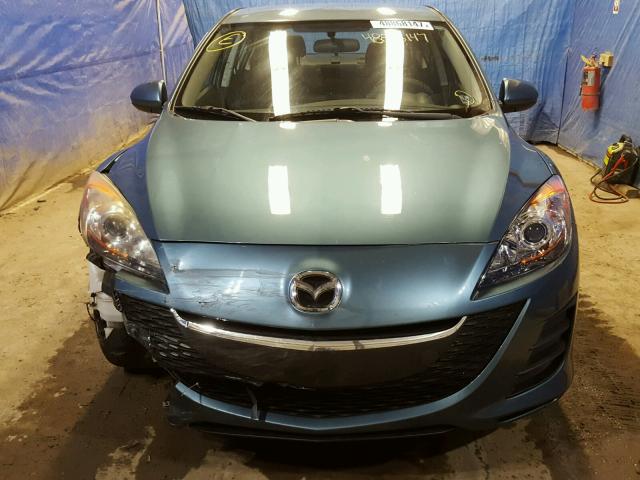 JM1BL1SGXA1166800 - 2010 MAZDA 3 I BLUE photo 9