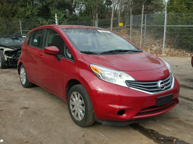 3N1CE2CP8FL405007 - 2015 NISSAN VERSA NOTE RED photo 1