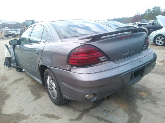 1G2NE52E85M104611 - 2005 PONTIAC GRAND AM S GRAY photo 3