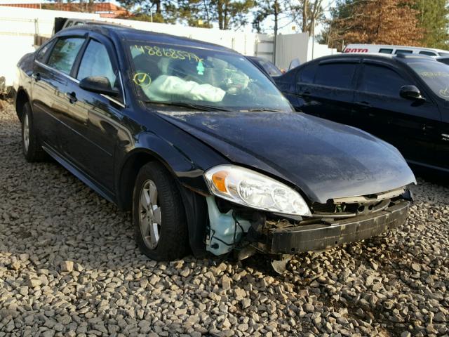 2G1WG5EK6B1285655 - 2011 CHEVROLET IMPALA LT BLACK photo 1