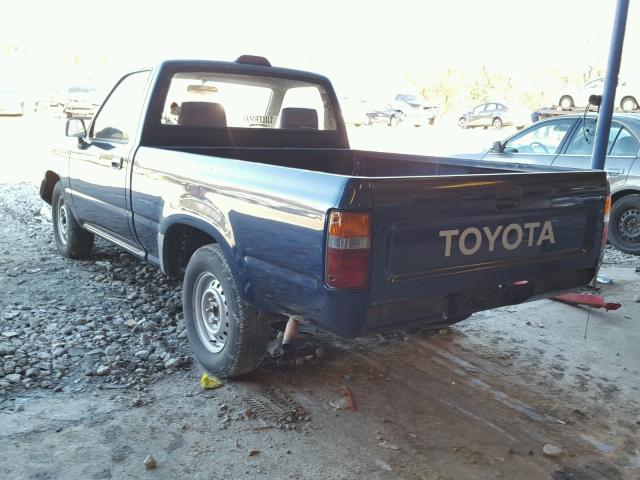 4TARN81A7RZ307779 - 1994 TOYOTA PICKUP 1/2 BLUE photo 3