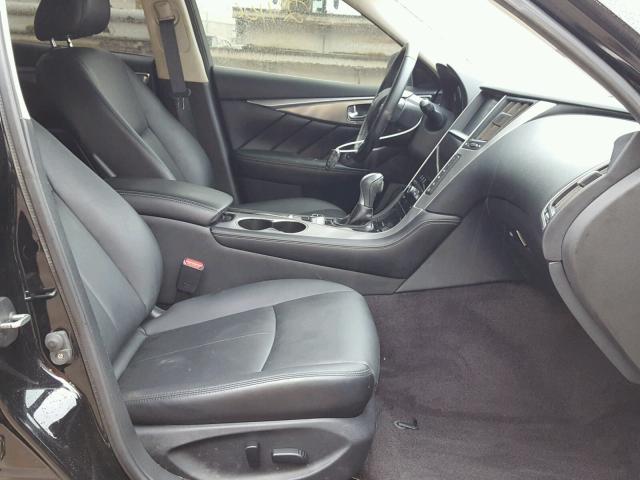 JN1BV7AP9FM351251 - 2015 INFINITI Q50 BASE Negro foto 5