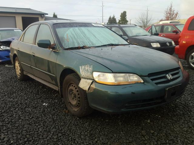 3HGCG56452G708955 - 2002 HONDA ACCORD LX GREEN photo 1