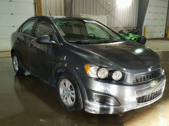 1G1JC5SH3C4215633 - 2012 CHEVROLET SONIC LT Қара фото 1