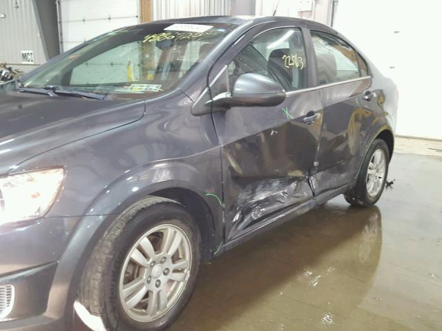 1G1JC5SH3C4215633 - 2012 CHEVROLET SONIC LT Қара фото 10