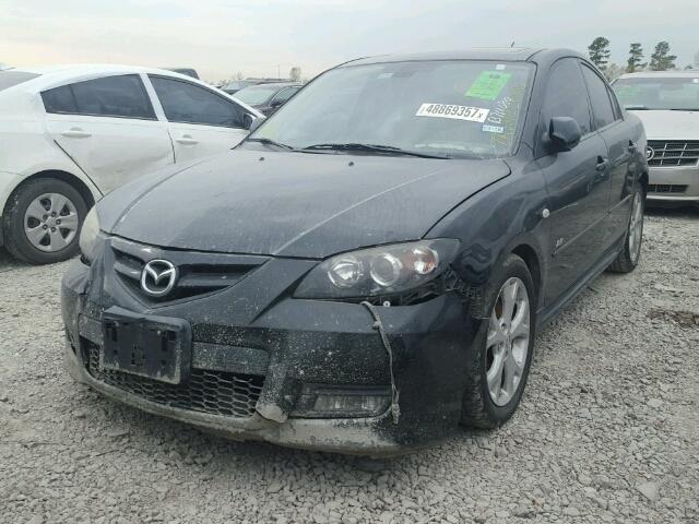 JM1BK324991197696 - 2009 MAZDA 3 S BLACK photo 2