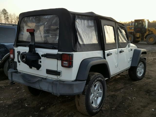 1J4BA3H18AL105660 - 2010 JEEP WRANGLER U WHITE photo 4