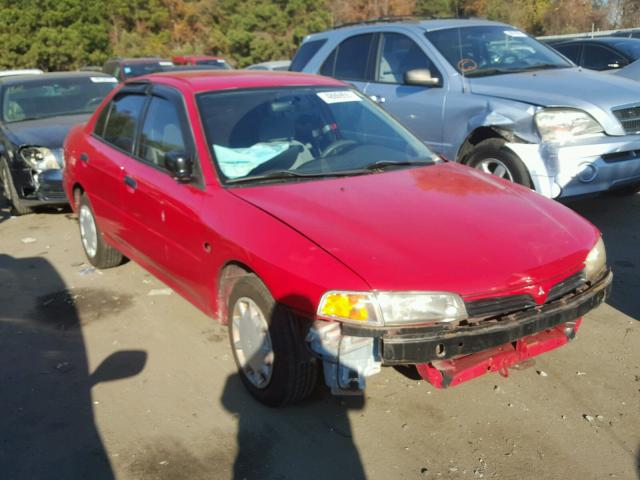 JA3AY26C51U004063 - 2001 MITSUBISHI MIRAGE ES RED photo 1